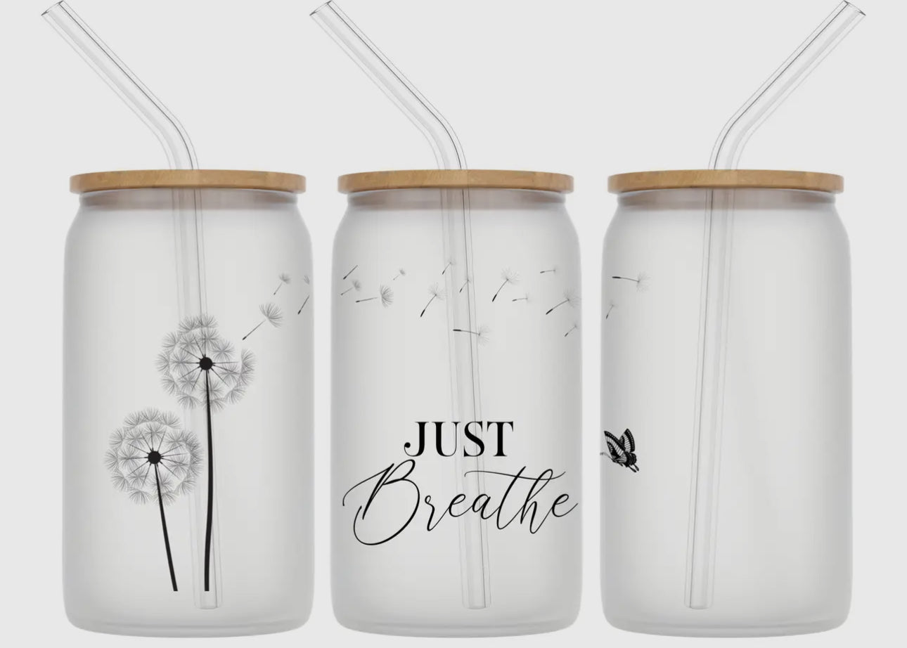 Just Breathe Can Glass