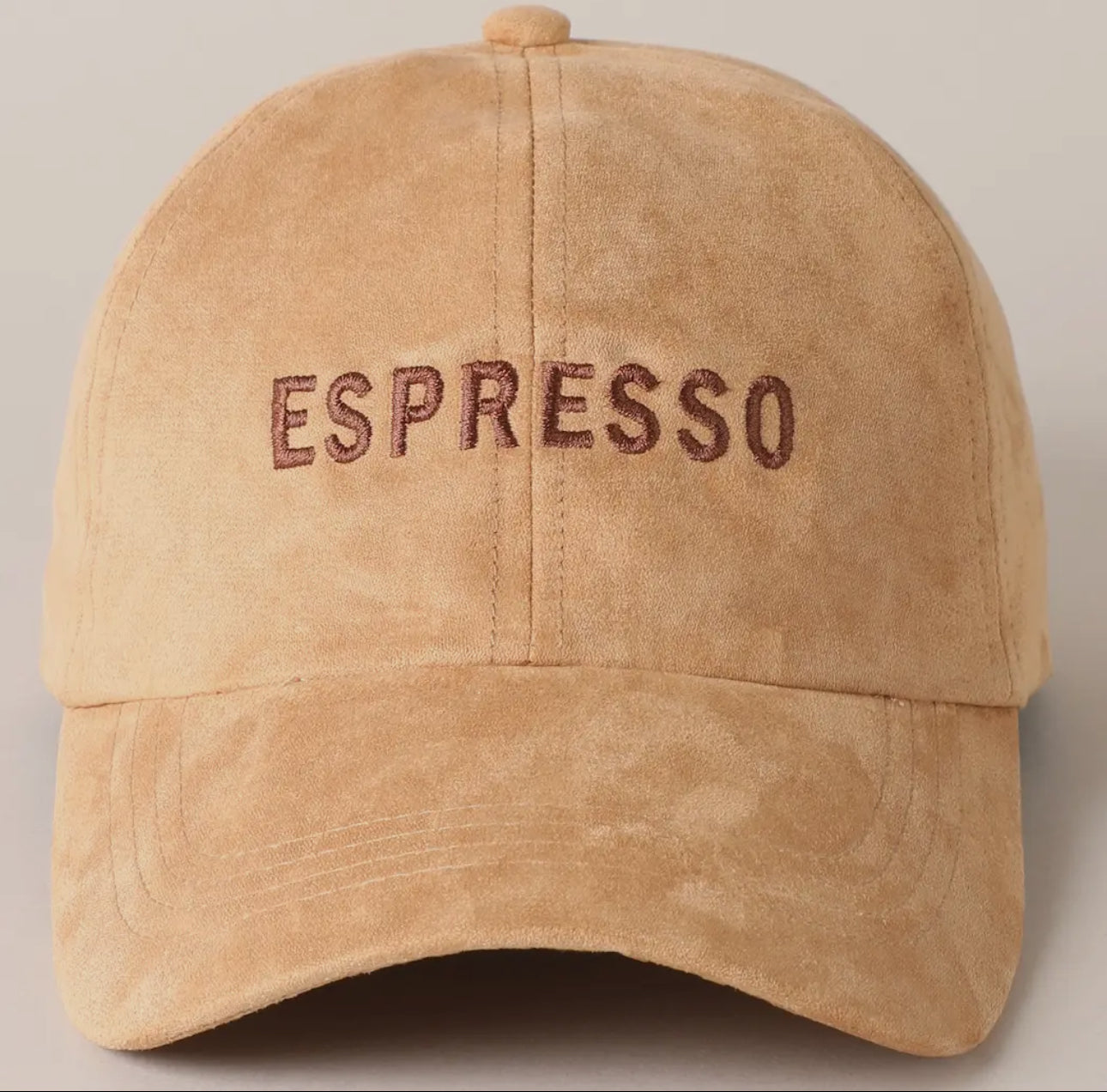 Espresso Embroidered Hat