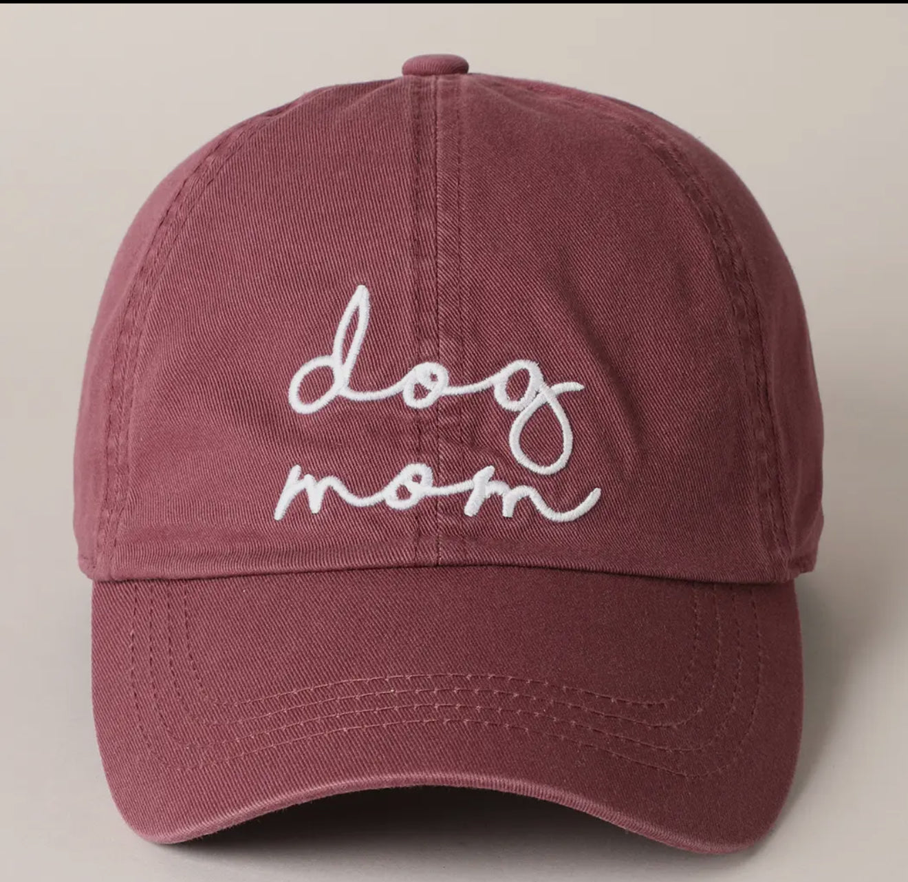 Dog Mom Baseball hat