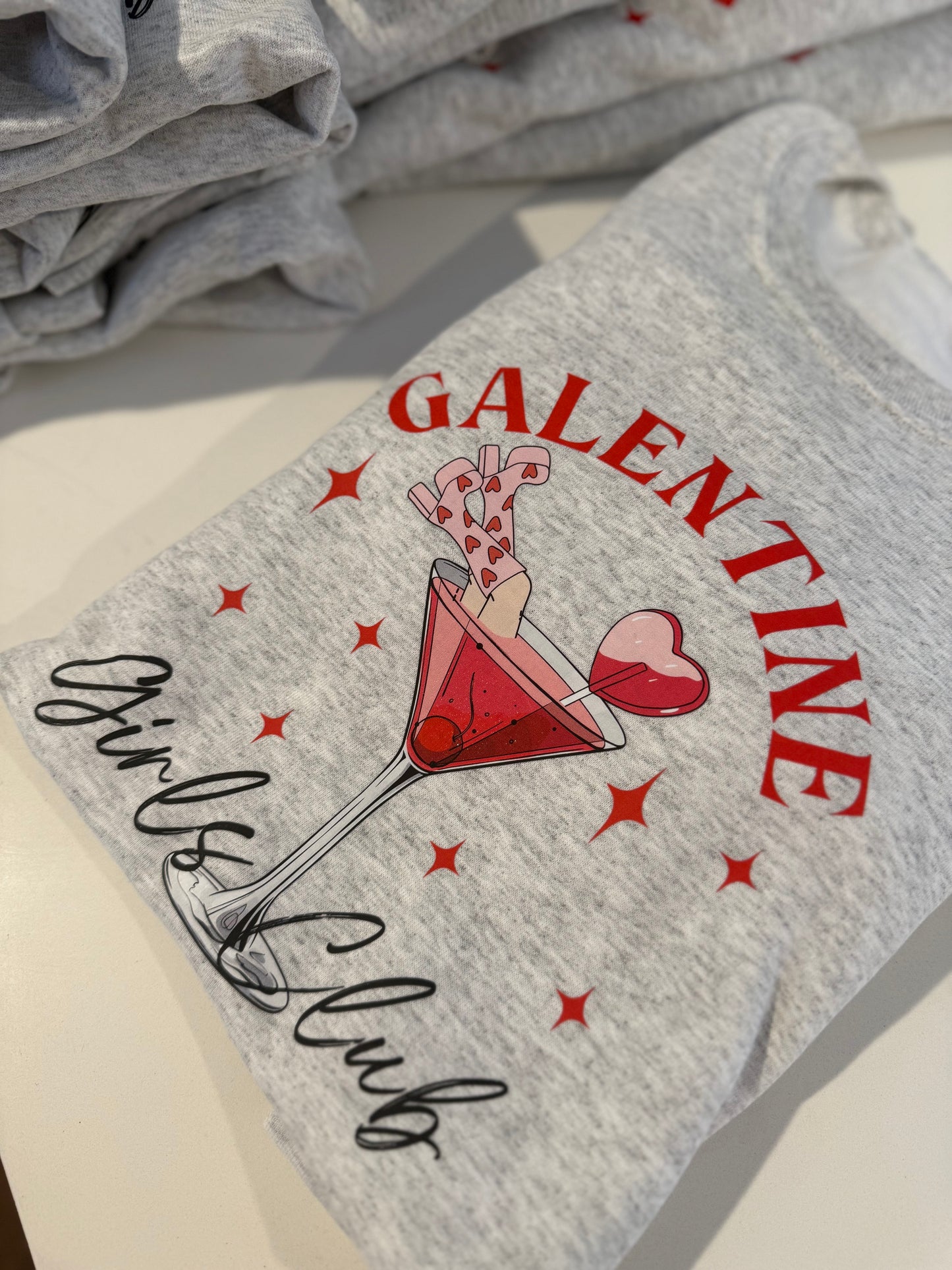 Galentine Girls Club Pullover