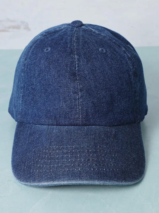 Dark Jean Baseball Hat