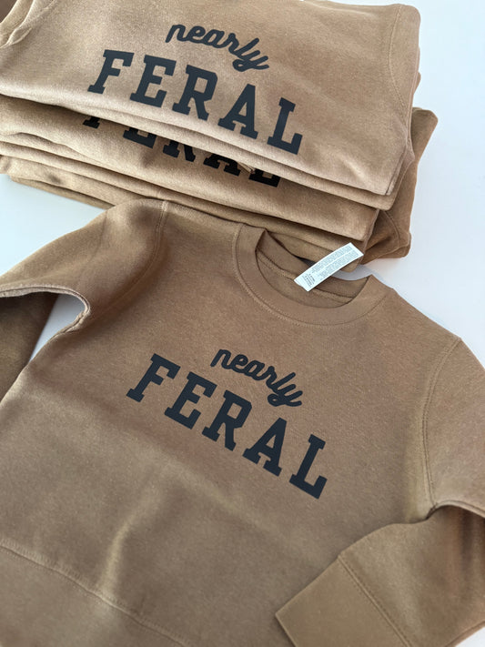 Nearly Feral Toddler Pullover