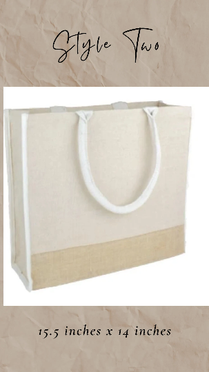 WIFE Jute Tote