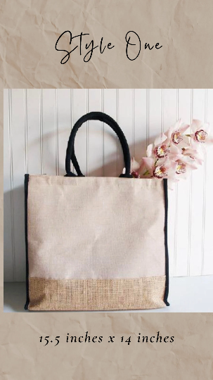 WIFE Jute Tote